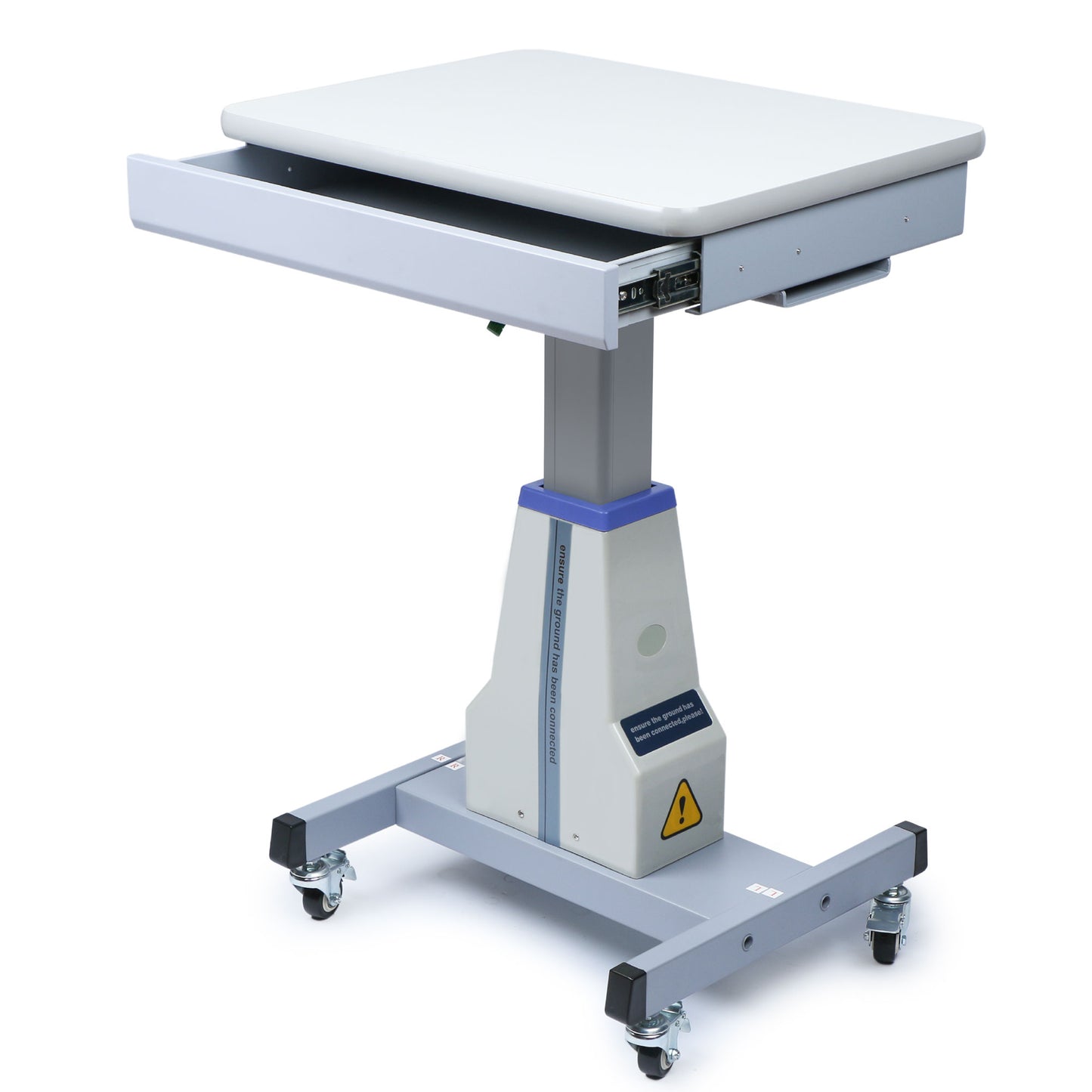 Ophthalmic Motorized Lift Table with a Drawer (23.62" x 18.11")