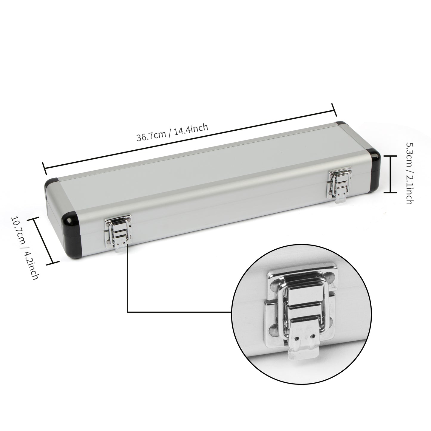 UCanSee Optical Prism Bar Set Horizontal (16) & Vertical (15) Prism Bars with Aluminium Case