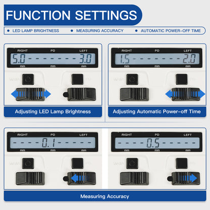 Digital PD Meter Pupilometer Interpupillary Distance Tester