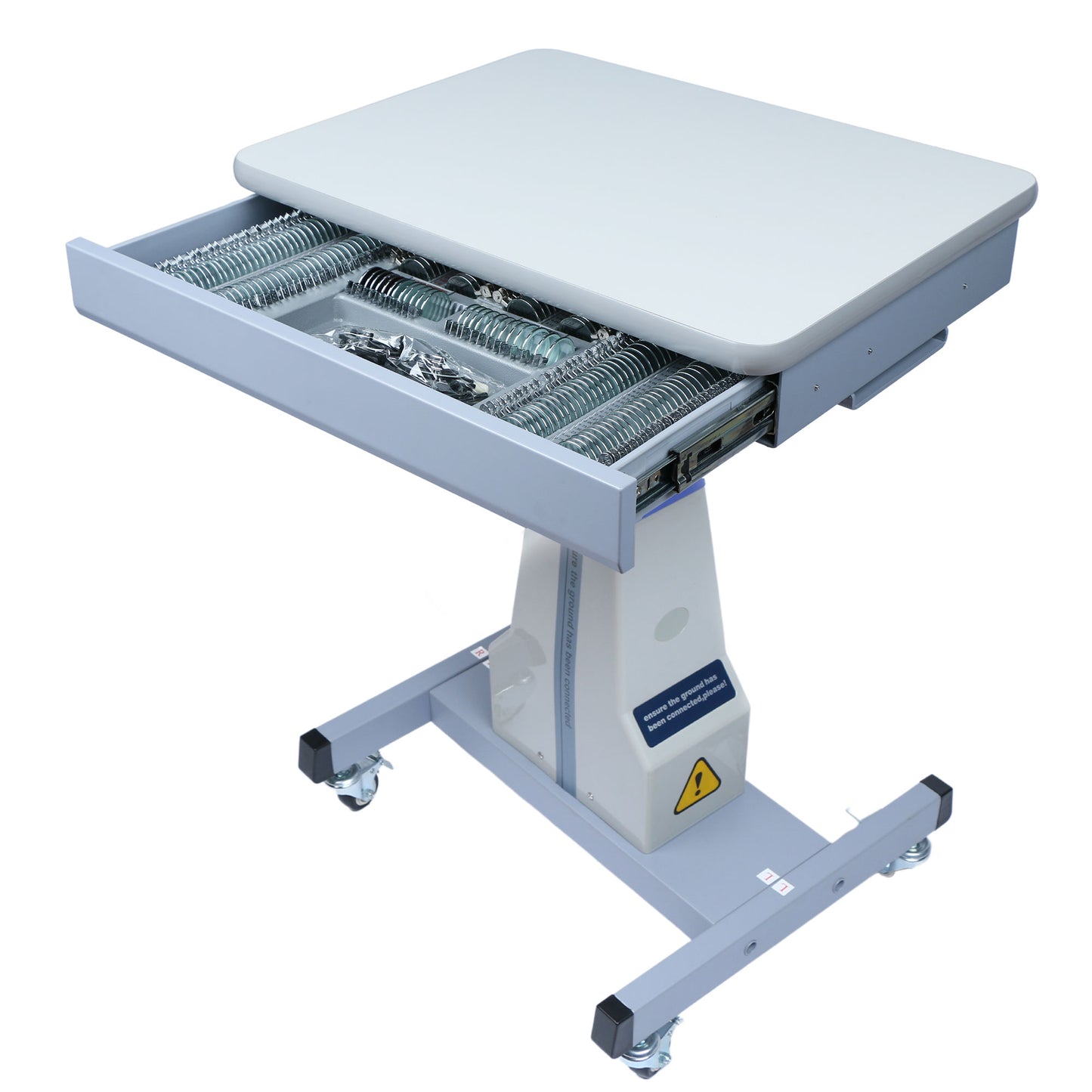 Ophthalmic Motorized Lift Table with a Drawer (23.62" x 18.11")